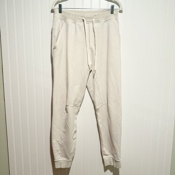 Lululemon City Sweat Jogger Pants White Opal Mens Medium - Picture 2 of 9